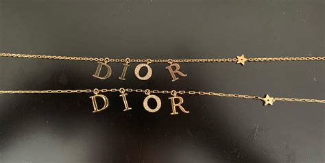 dior bracelet dupe|dior letter necklace dupe.